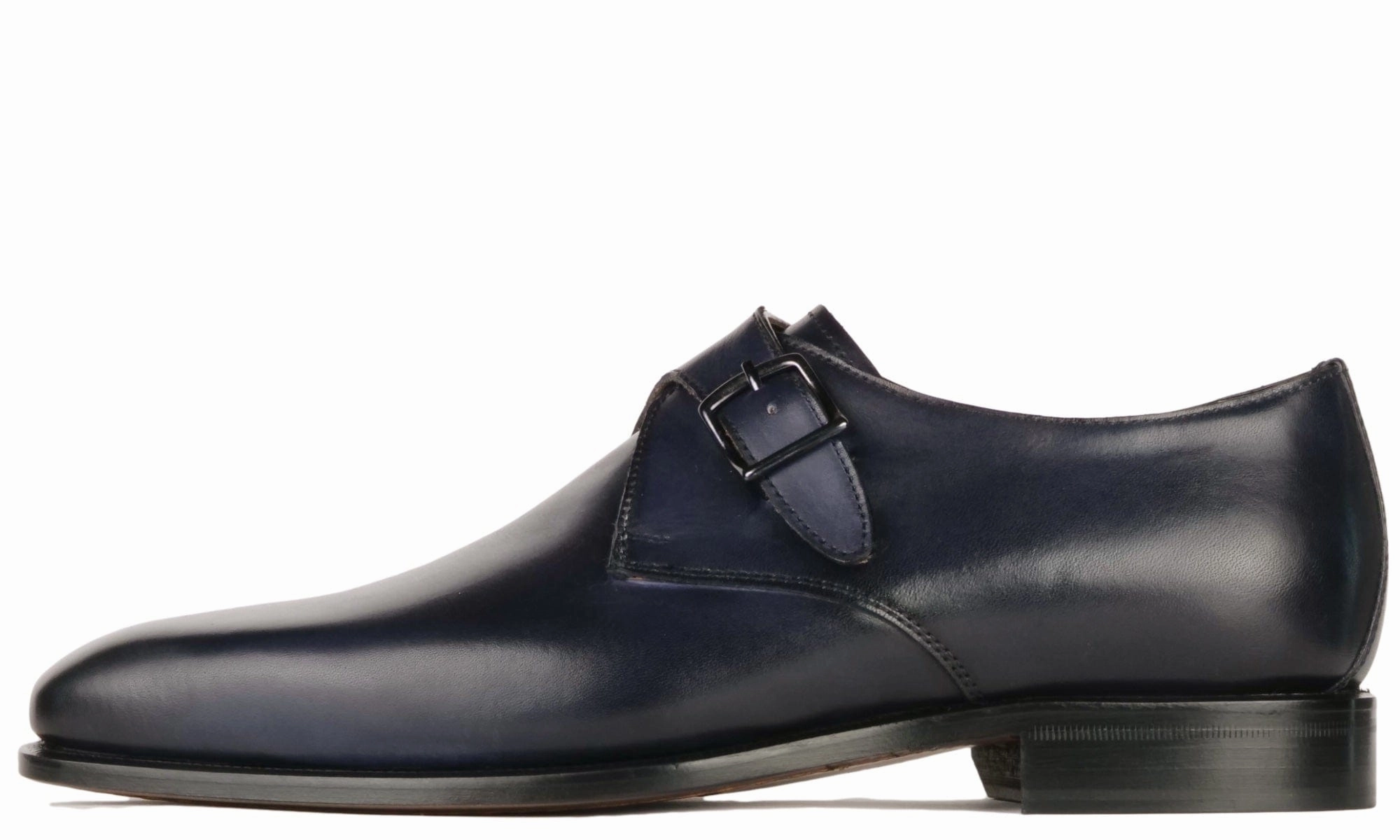 Gibson Brogues Brooklyn Single Monk Blue