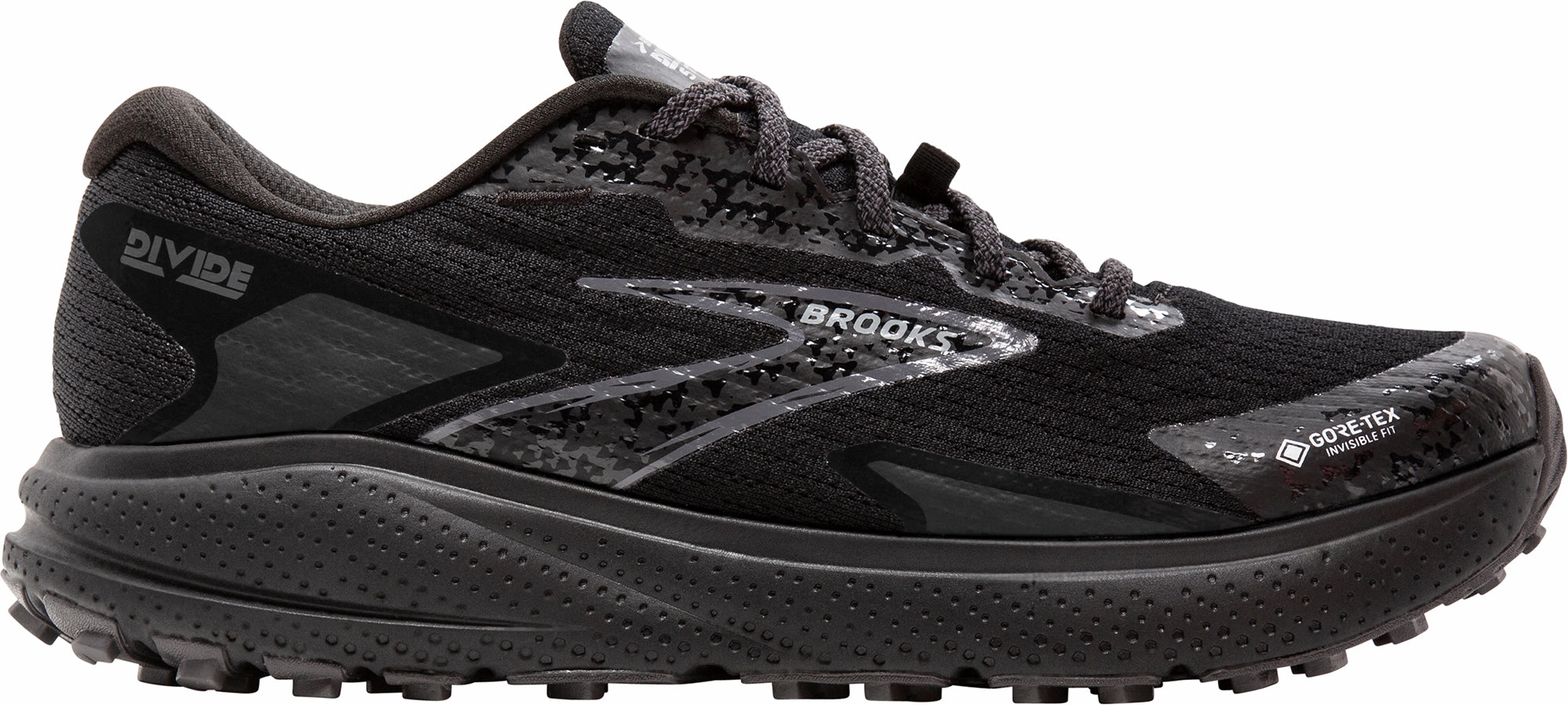 Prodigio Trail Running Shoe Brooks Divide 5 GORE-TEX Womens Trail Running Shoes - Black