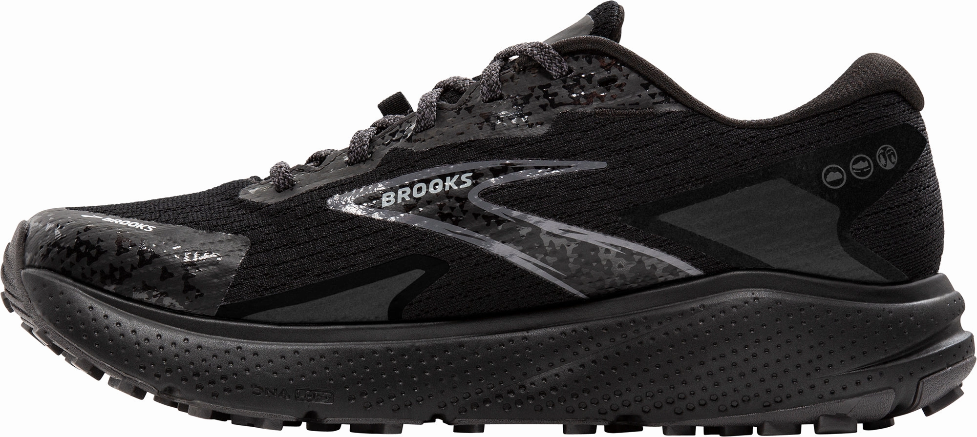 Brooks Divide 5 GORE-TEX Womens Trail Running Shoes - Black Best Wide Toe Box Trail Running Shoes