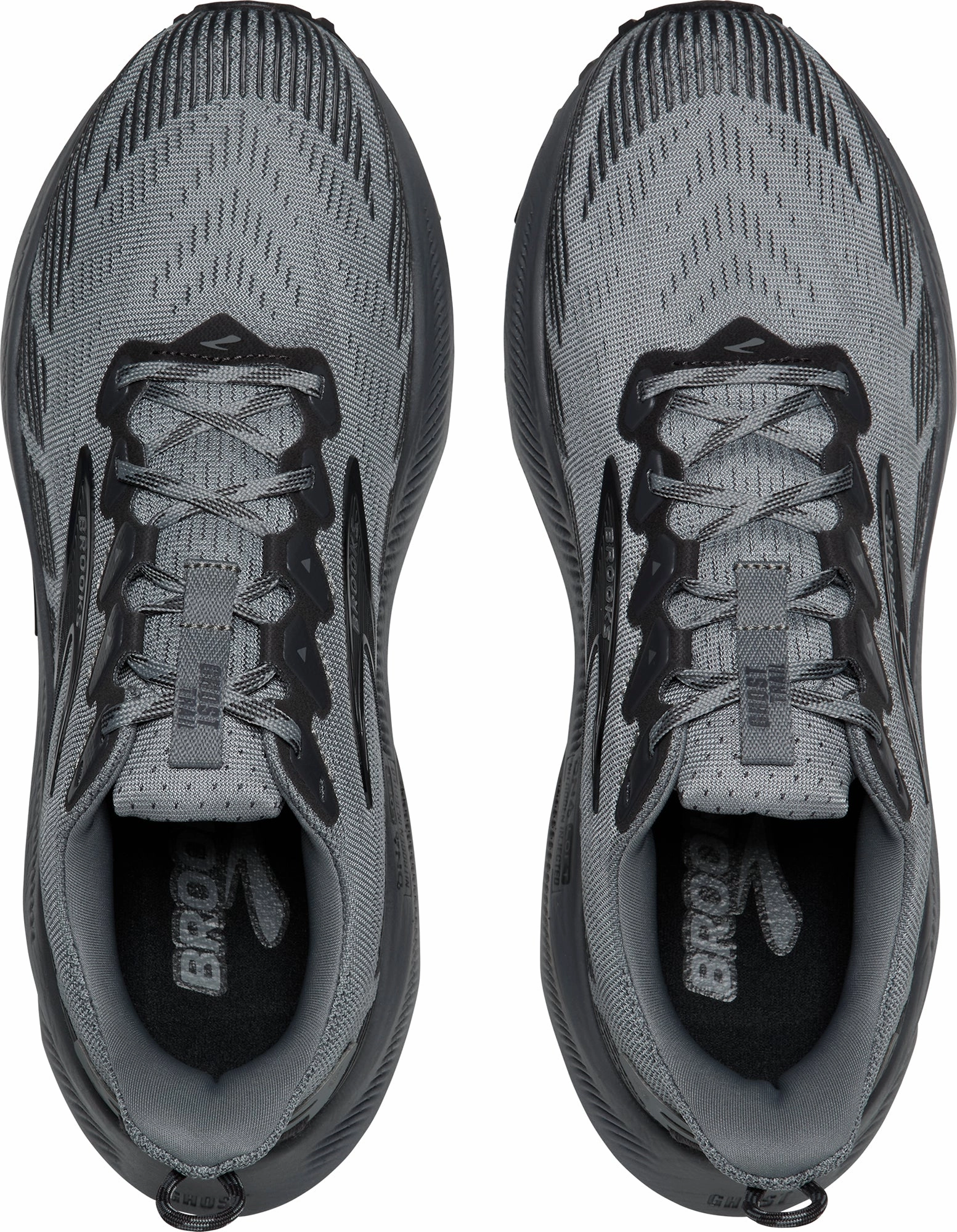 Brooks Ghost Trail Mens Running Shoes - Grey Best Trail Running Race Shoes