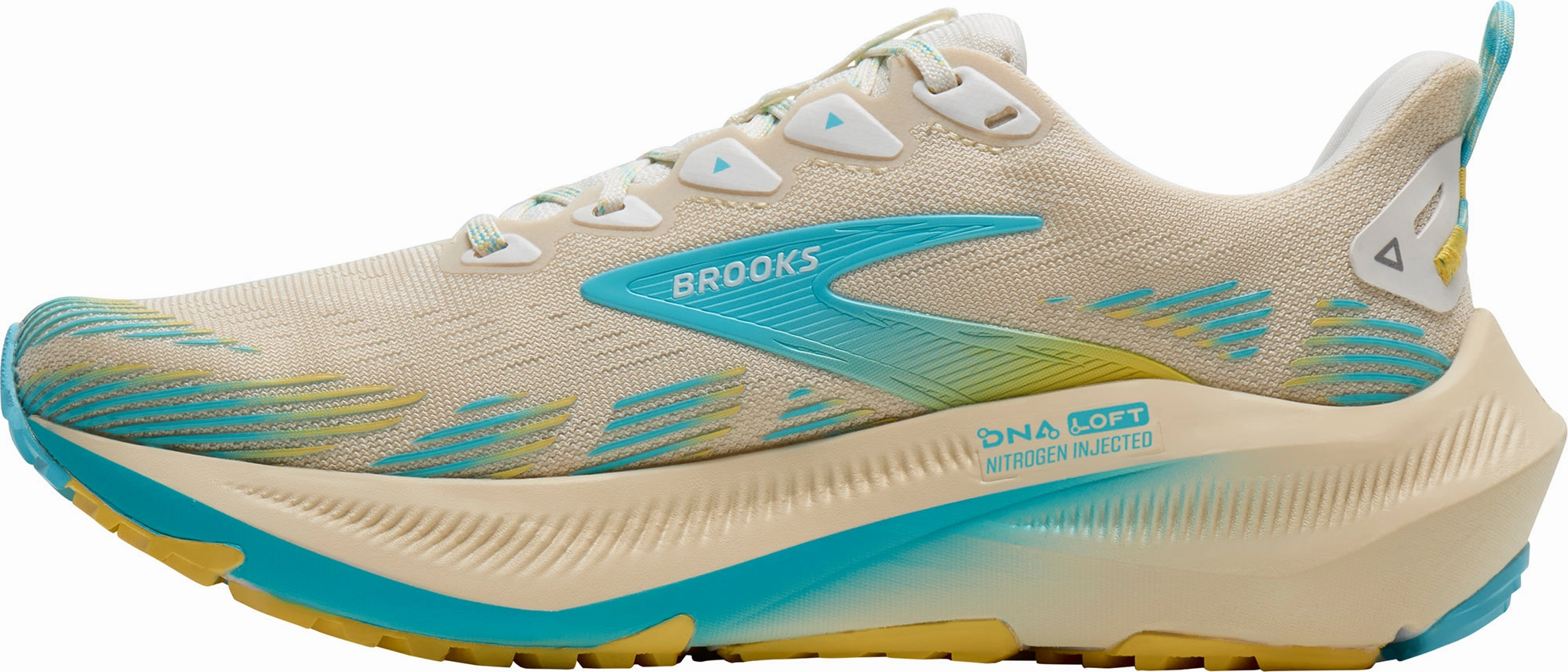 Walk In My Shoes Trailer Brooks Ghost Trail Womens Running Shoes - Cream
