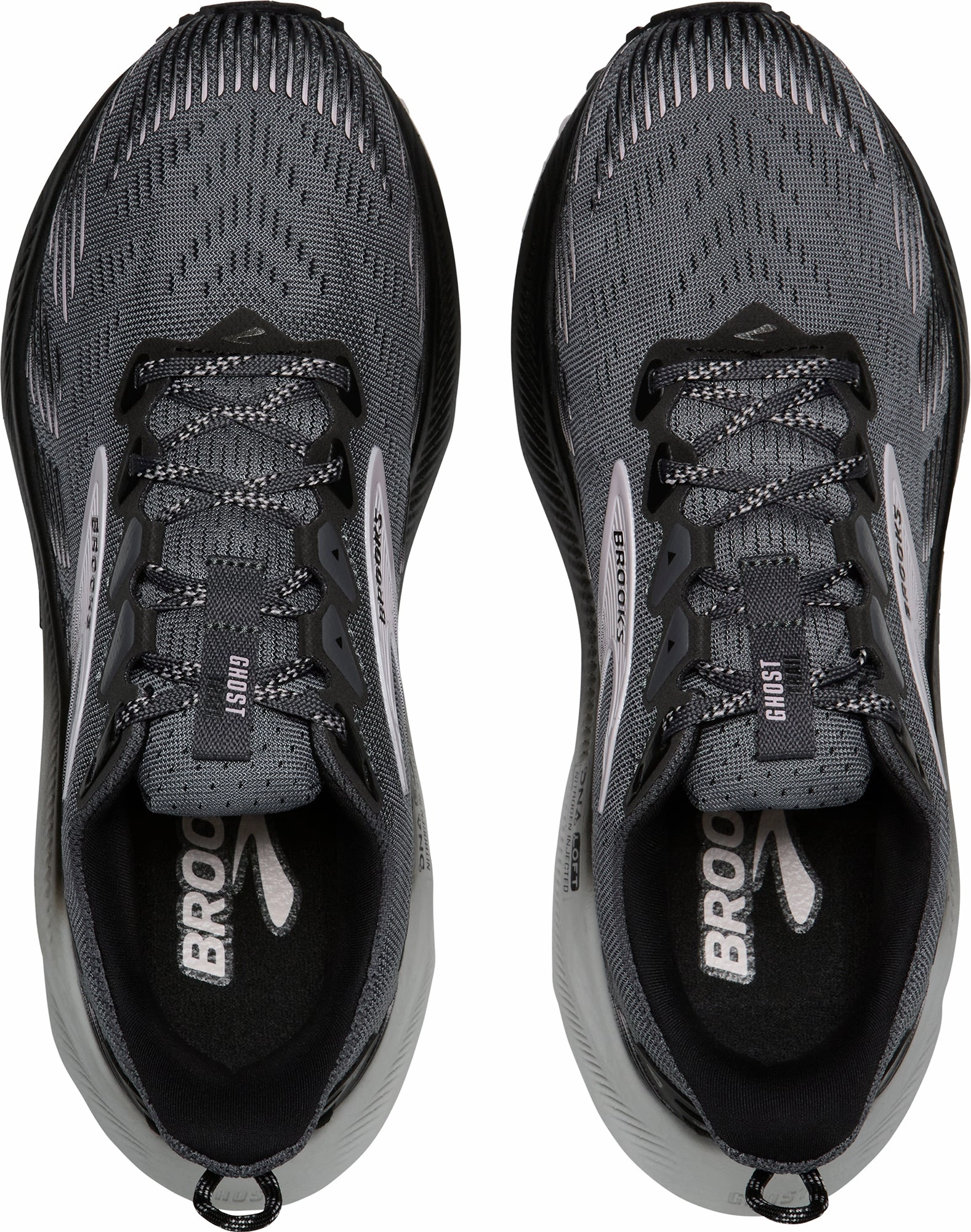 Brooks Ghost Trail Womens Running Shoes - Grey Trail Versus Road Running Shoes