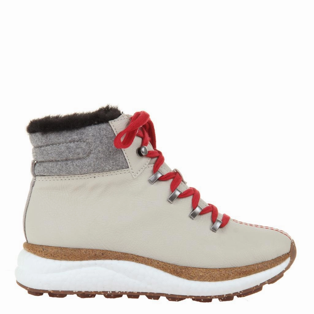 BUCKLY in KHAKI Sneaker Boots Viking Hiking Shoes