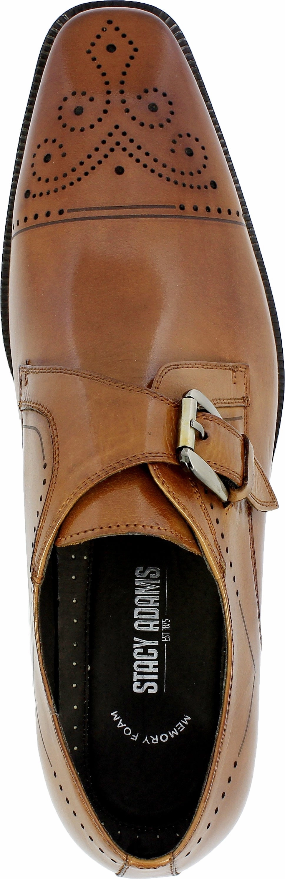 25110-257 I STACY ADAMS KIMBALL I SADDLE TAN-MILTI Brogues Restaurant