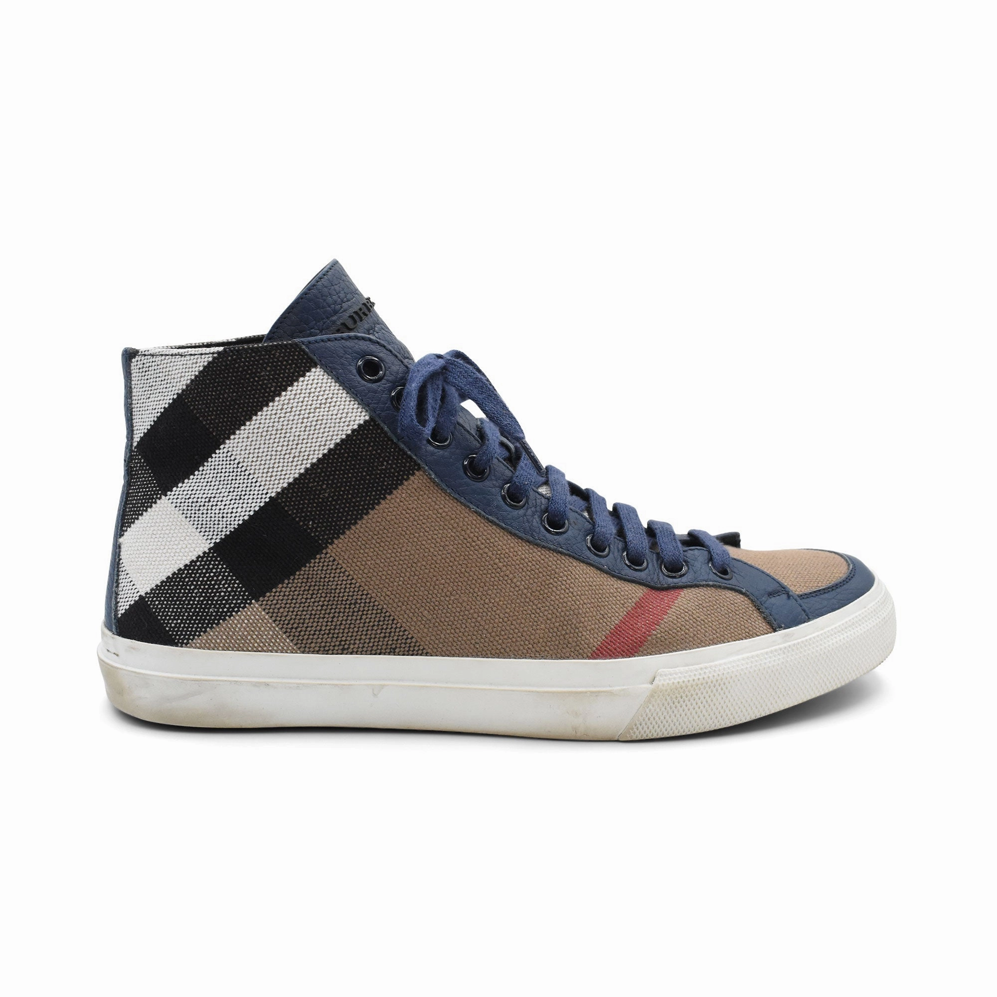 Burberry High-Top Sneakers - Men's 41 Water Resistant Casual Shoes