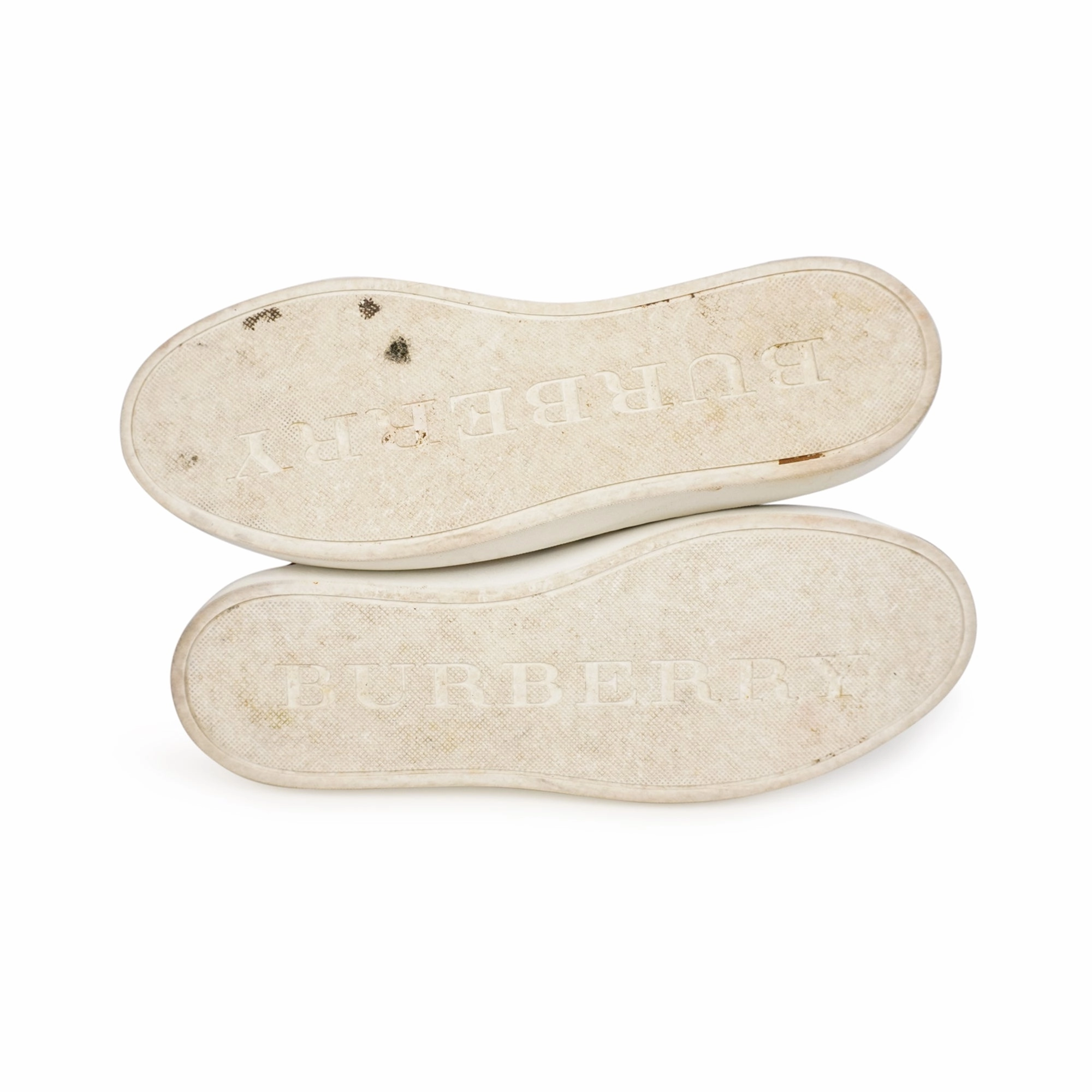 Slip-on Trendy Casual Shoes Burberry Novacheck Sneakers - Women's 38.5