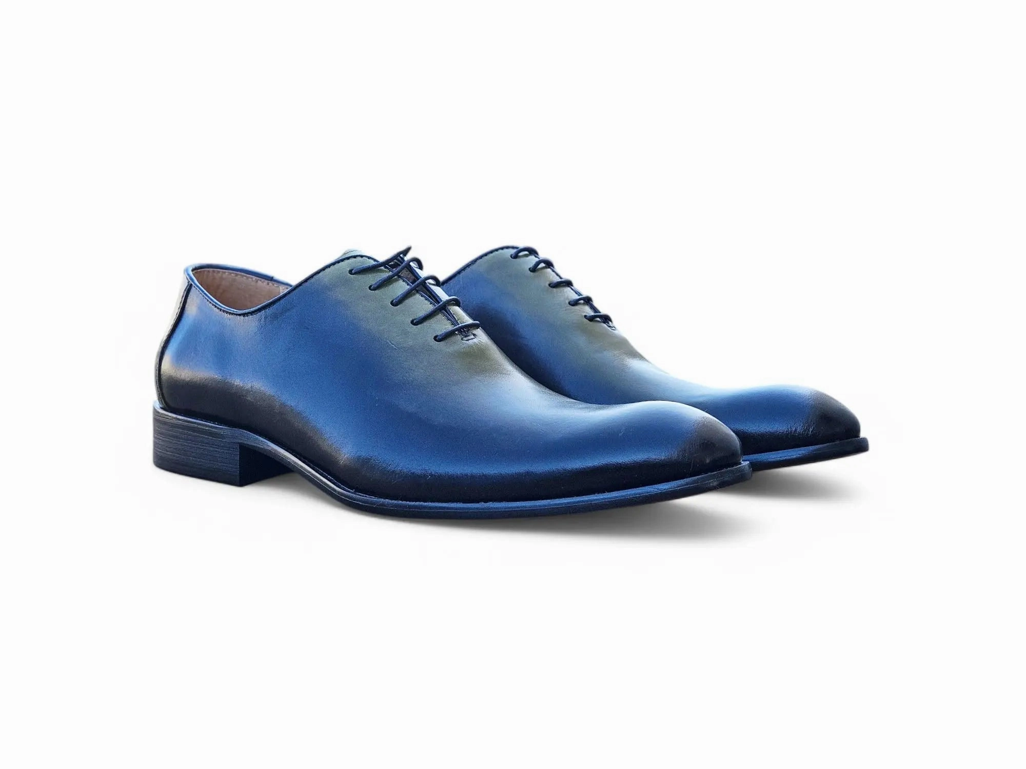 Burnished Two Tone Wholecut Oxford Madden Oxfords