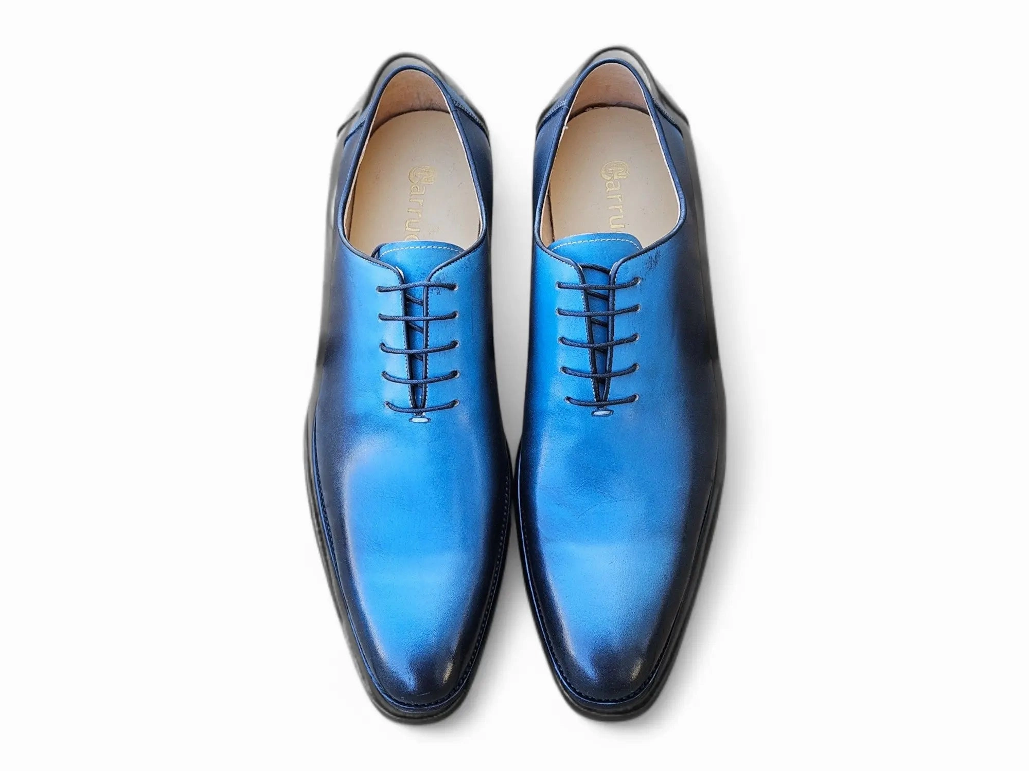 Burnished Two Tone Wholecut Oxford Toyo Oxford