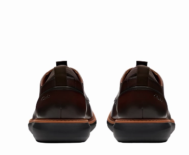 Retro Oxford Shoes Clarks Men's Brantin Oxford - Dark Brown