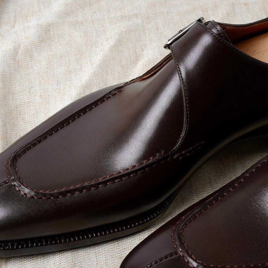 Mukai Brogue Split-Toe Monks