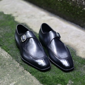 Brogue Boots Sole Split-Toe Monks