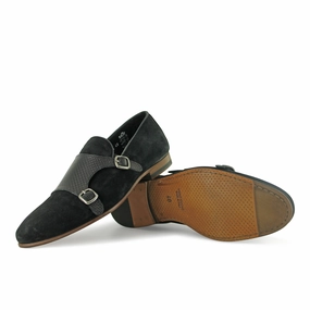 C246 - Velour Nero Loake Burgundy Brogues