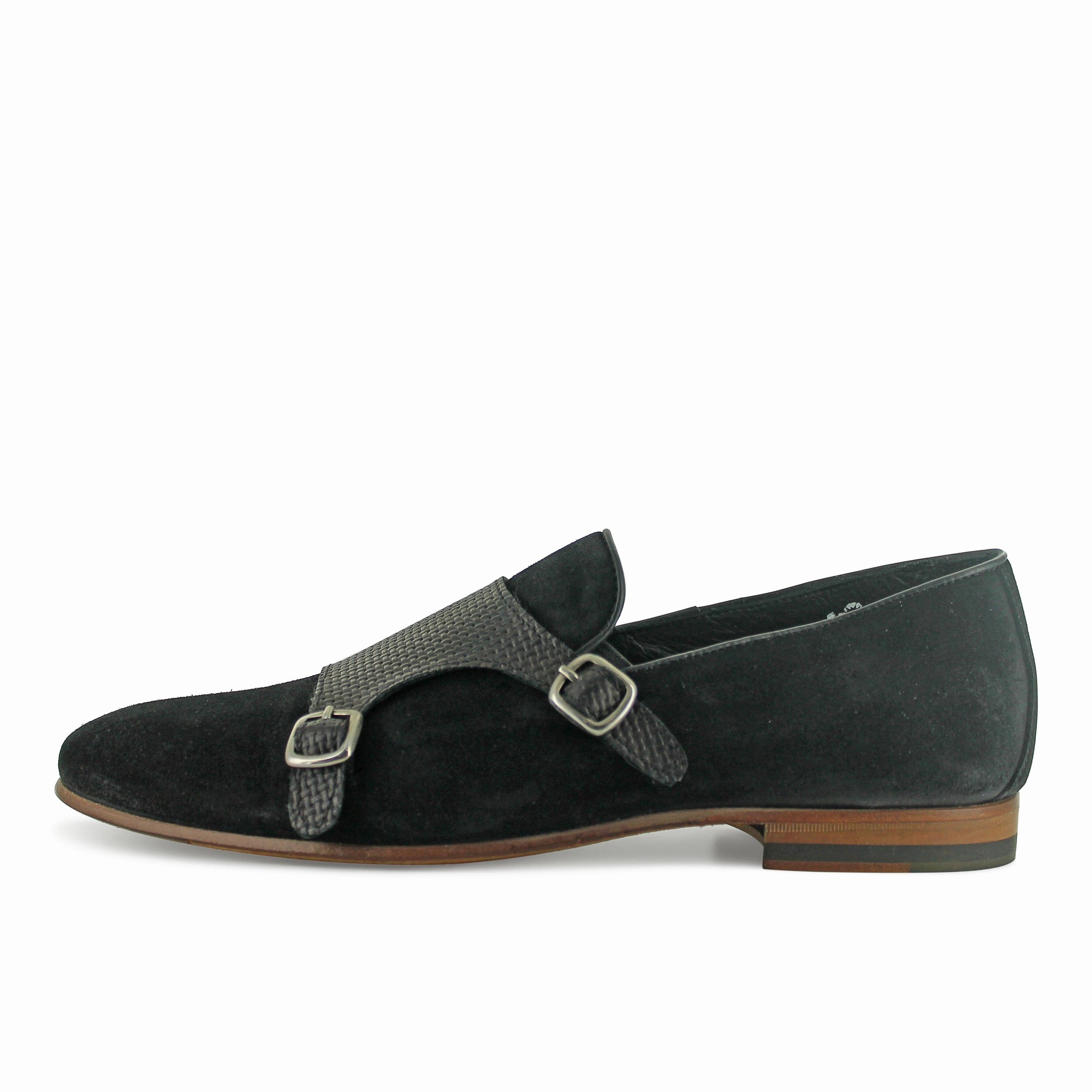 C246 - Velour Nero Gillie Brogues