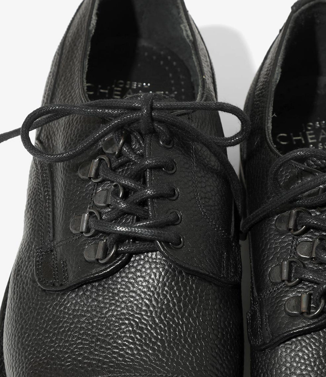 Cairngorm EG Derby Black Leather Sexy Lace Up Shoes