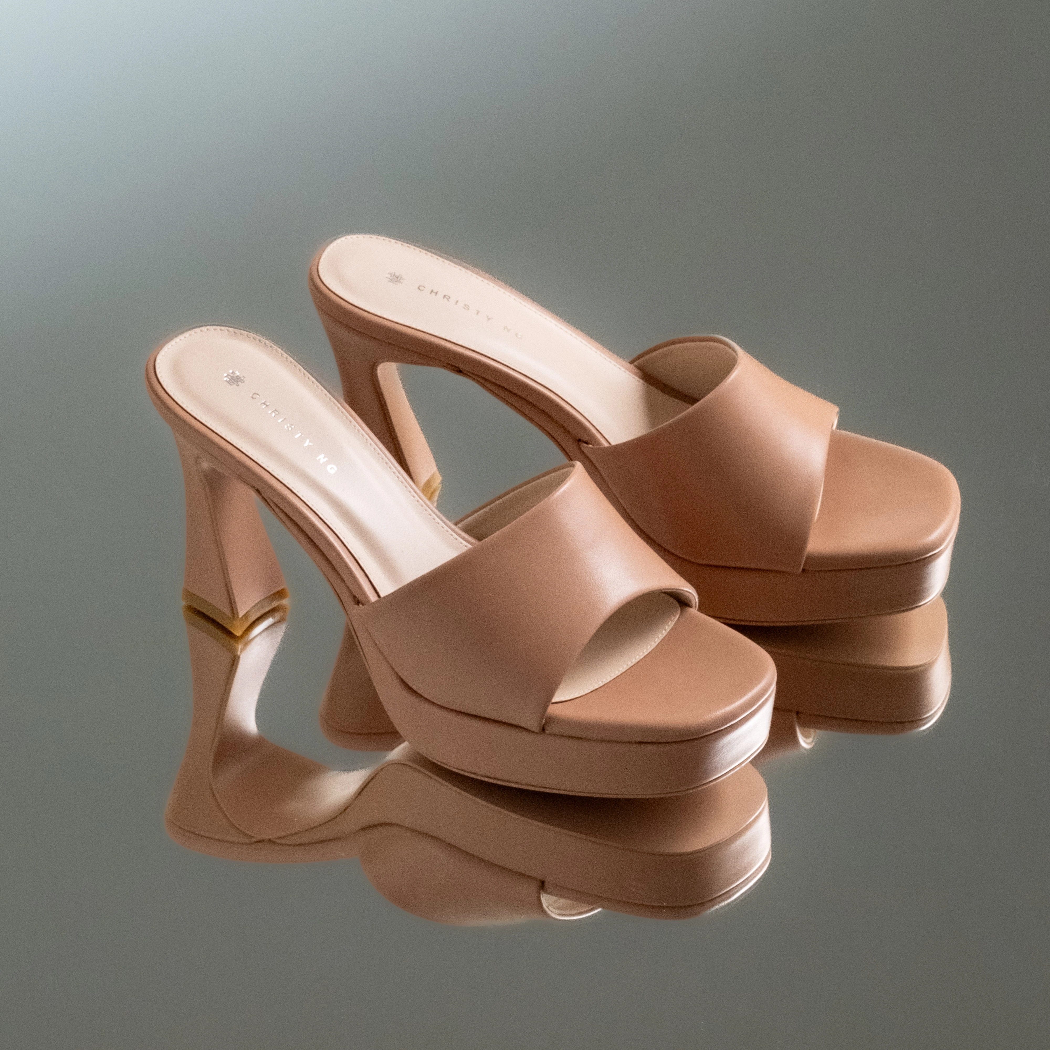 Zeebra Mary Jane Shoes Camilla Platform Mules