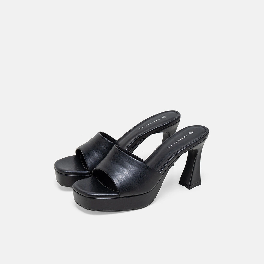 Matte Mary Jane Shoes Camilla Platform Mules