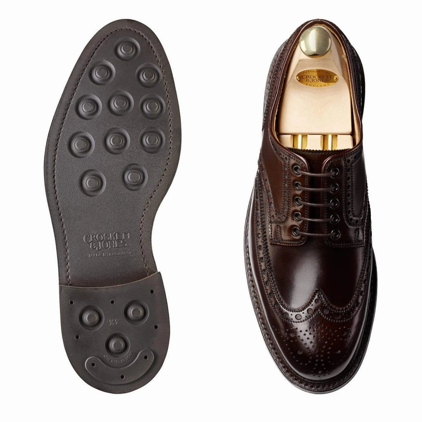 Santoni Lace Up Shoes Cardigan 4 Dark Brown Cordovan