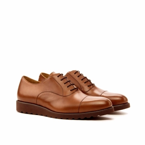 Casual Brown Leather Oxford Shoes Oxford Vs Shoes