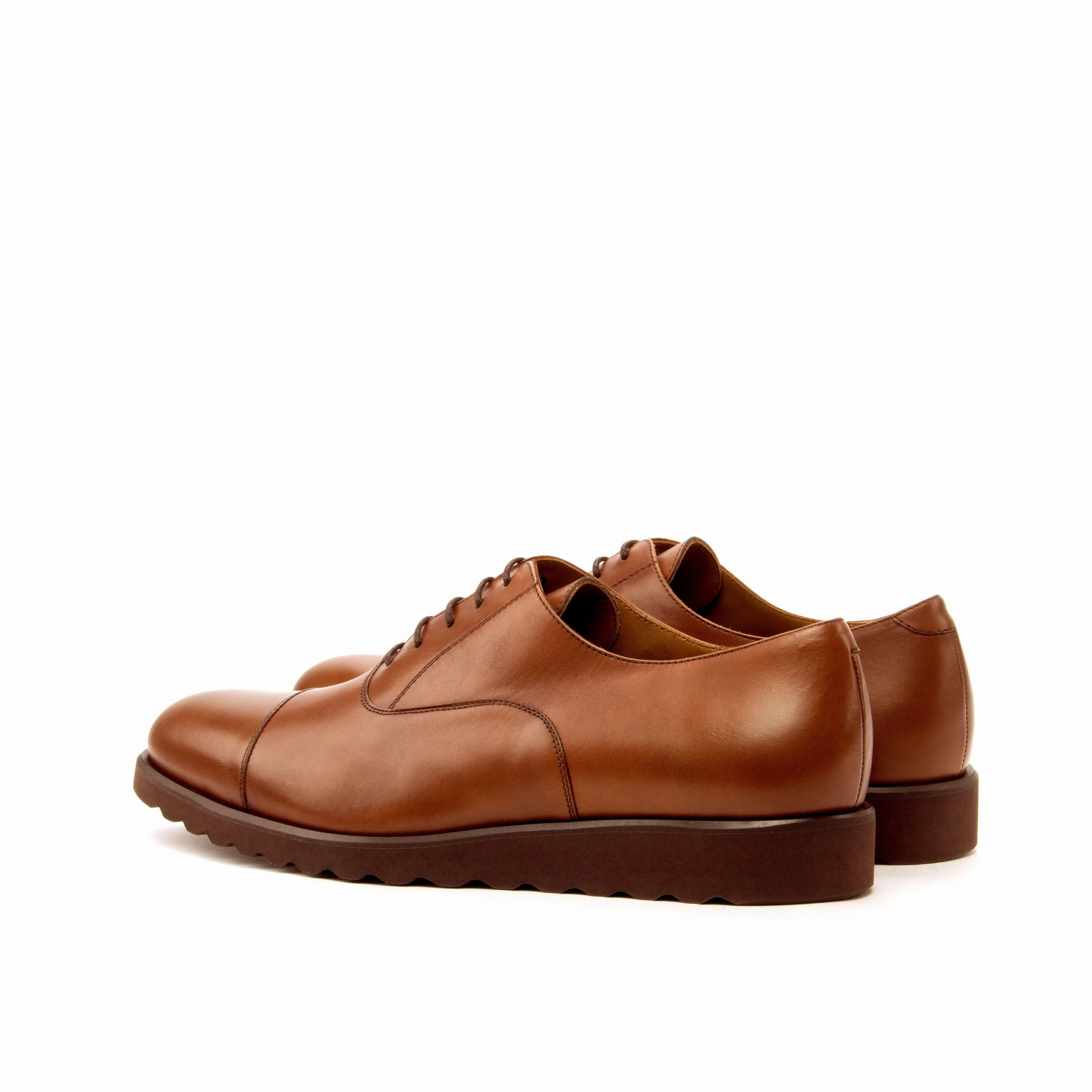 Suede Oxfords Casual Brown Leather Oxford Shoes