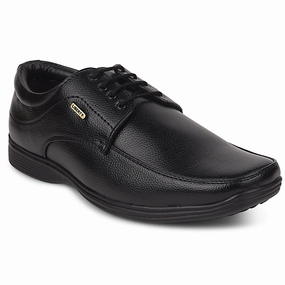 Top Lace Up Shoes Fortune Black Formal Lacing Derby Shoes For Men R573-05 By Liberty
