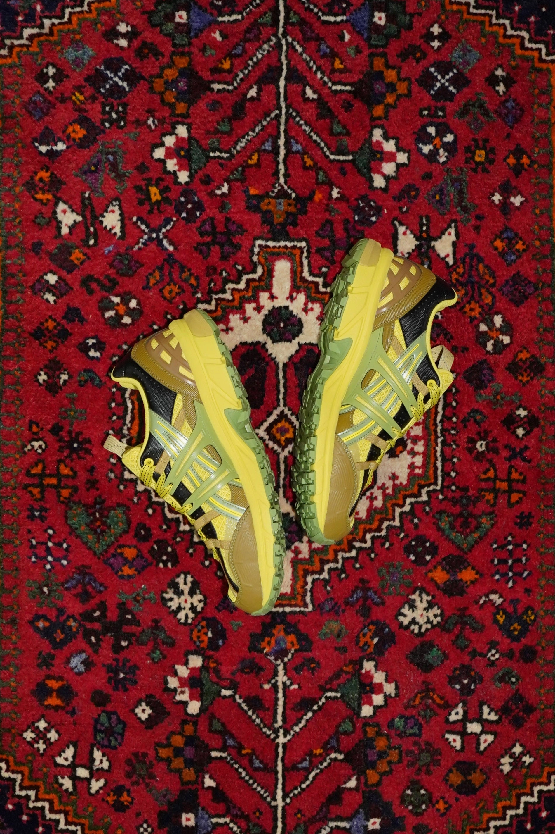 Asics Gel-scram 5 Trail Running Shoes asics HS4-S GEL-SONOMA 15-50 GTX(GREEN SHEEN/EPSOM)