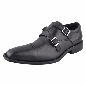 Chatswood Leather Oxford Style Monk Straps Ghillie Laces And Tassels