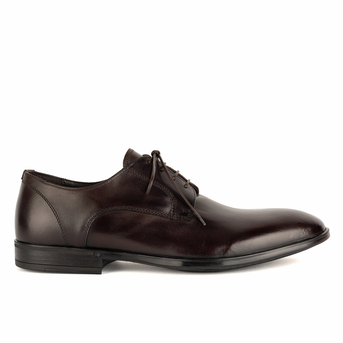 ESSENTIAL KRIS 96008<br> Mahogany derby shoes Lace Up Boot Shoes