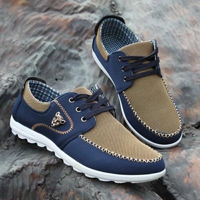 West Louis Comfortatble Canvas Men Driving Shoes Casual Shoes Brands In India