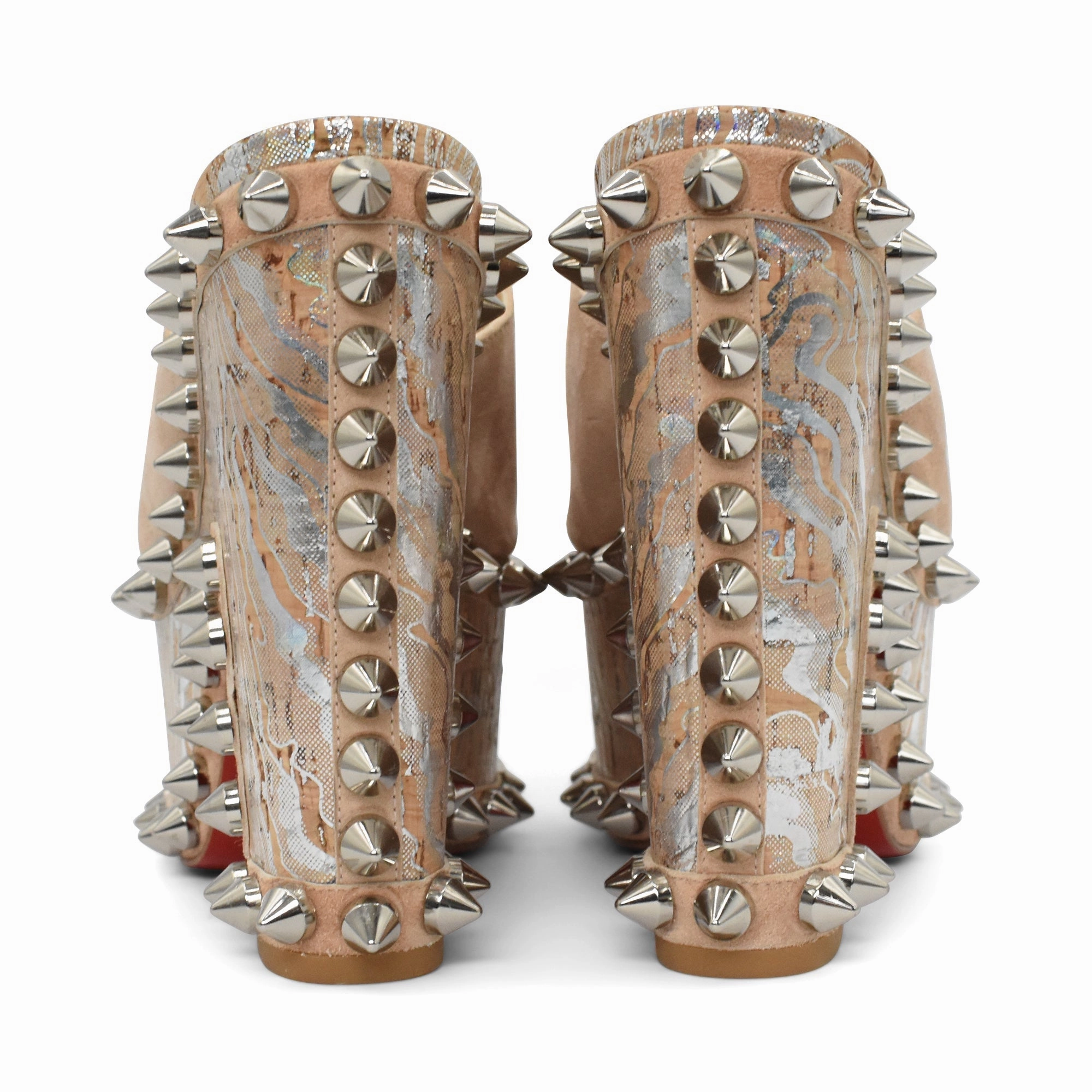 Mary Jane Rocker Shoe Christian Louboutin 'Massvatac' Platform Sandals - Women's 36