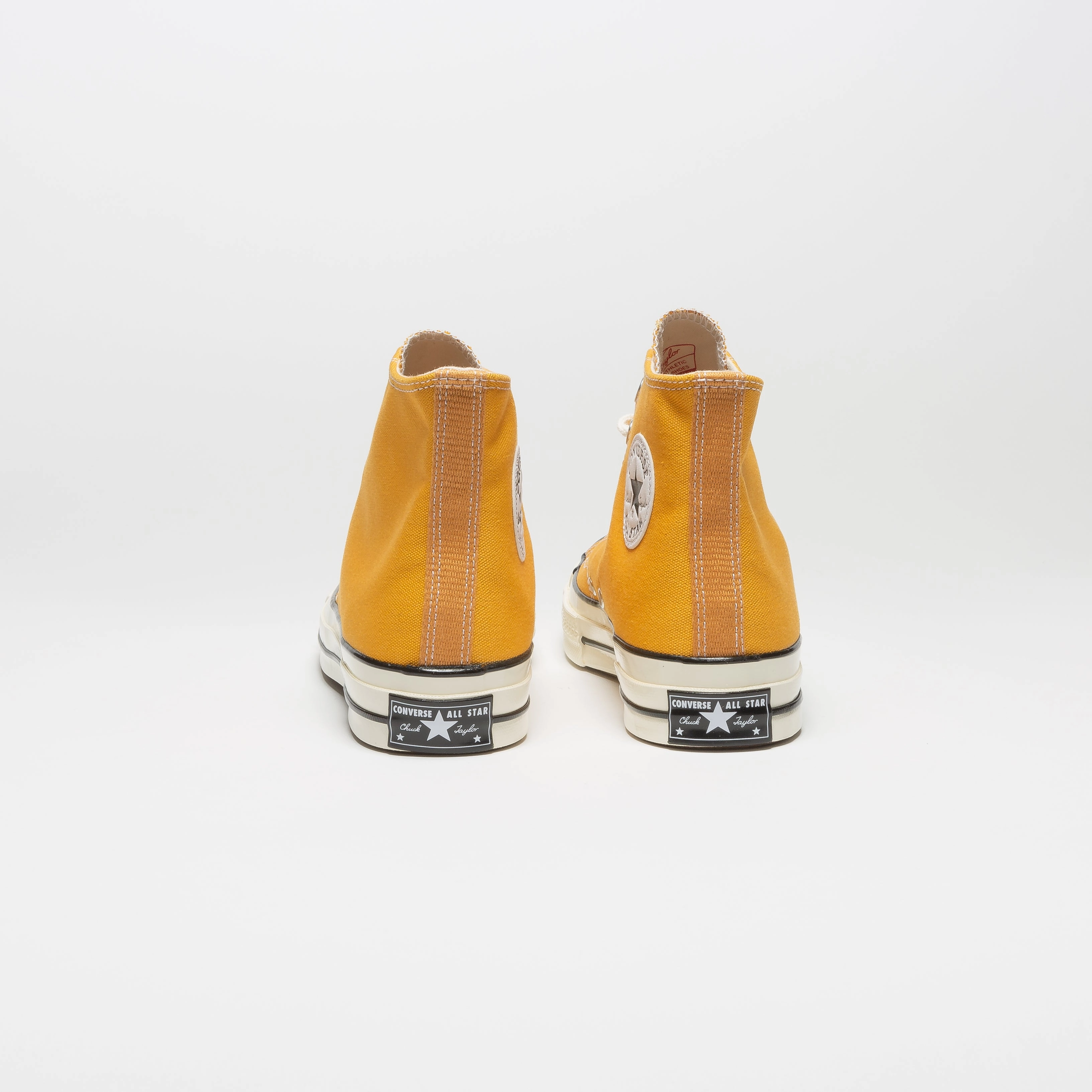 Court Legacy Leather Casual Chuck Taylor 70 Hi Mens Shoes - Yellow/White