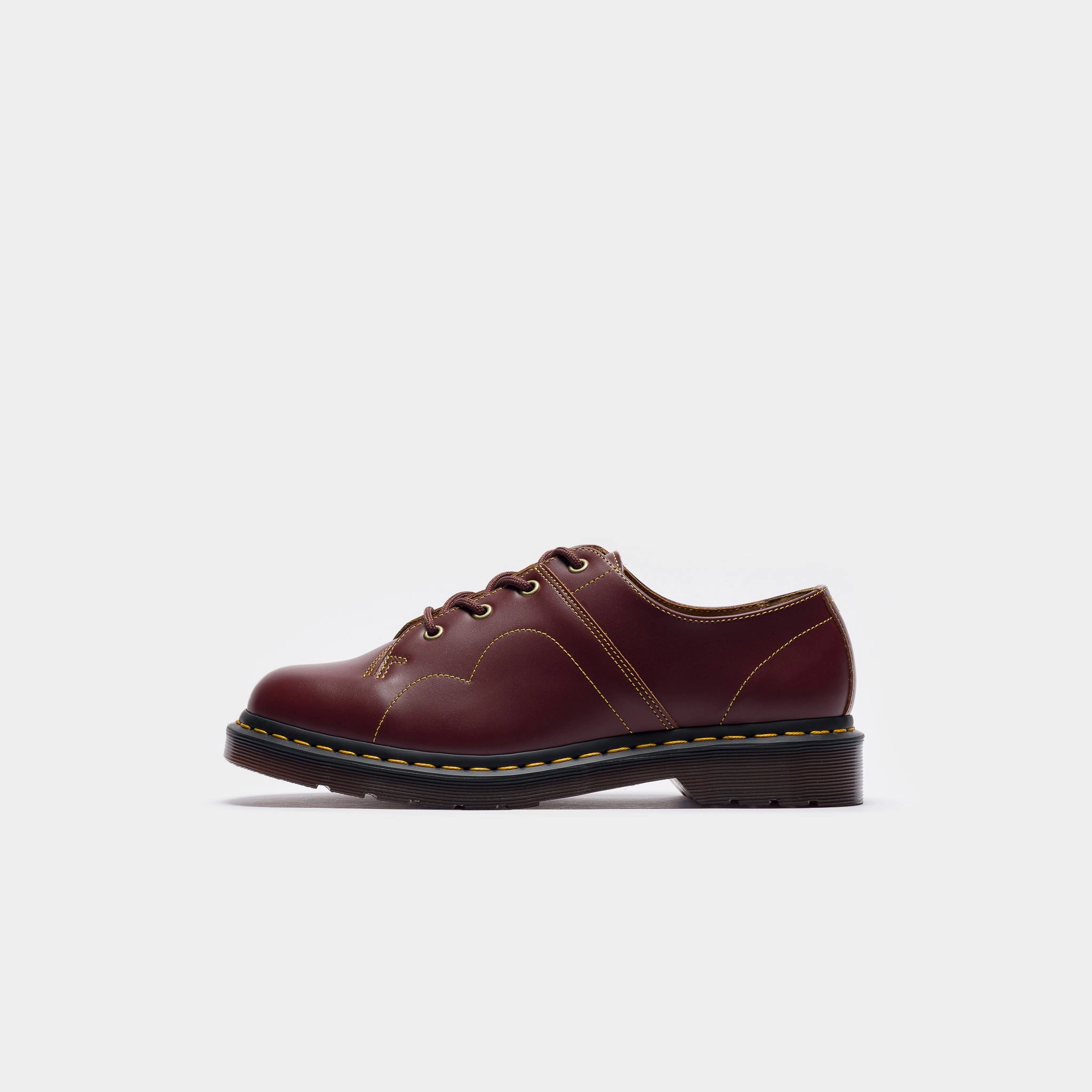 Lace Up Closure Shoes Church Vintage Smooth Derby in Oxblood