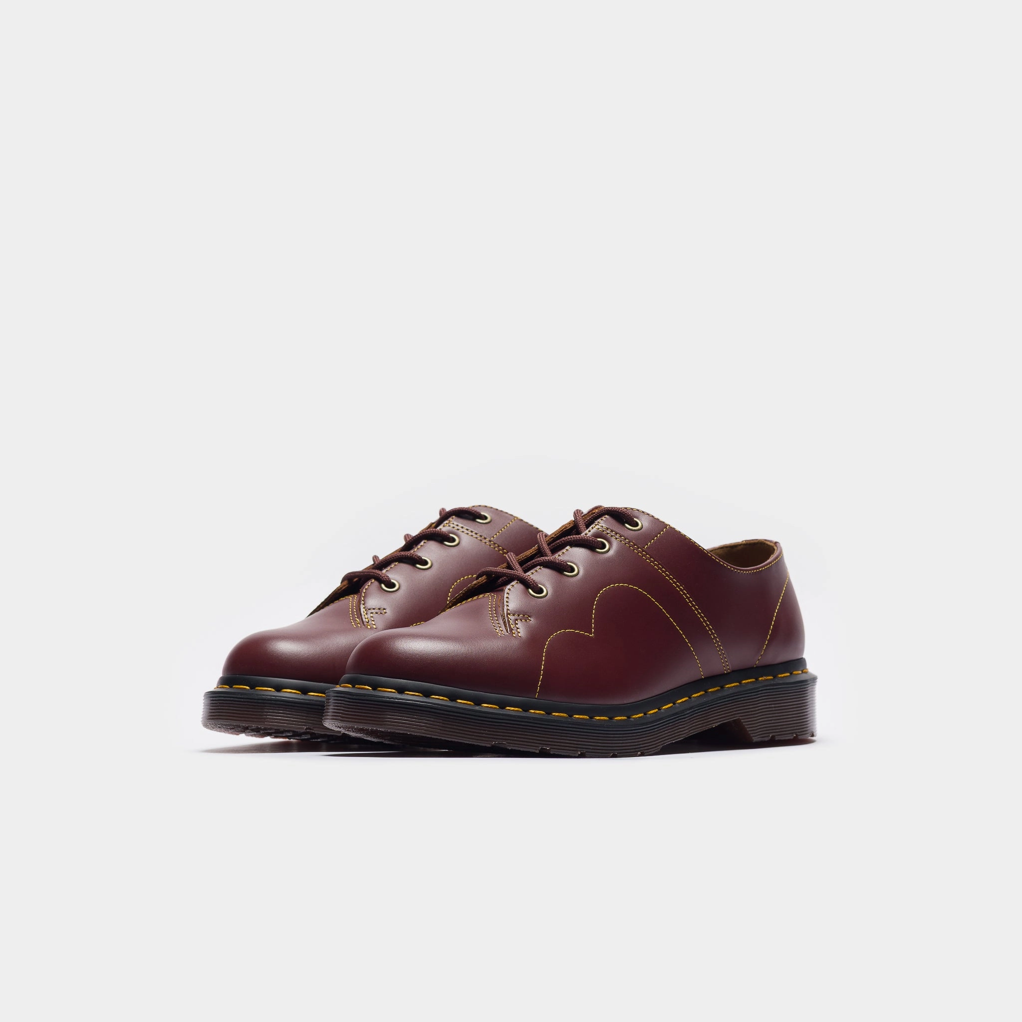 Church Vintage Smooth Derby in Oxblood Quilted Derby Shoes
