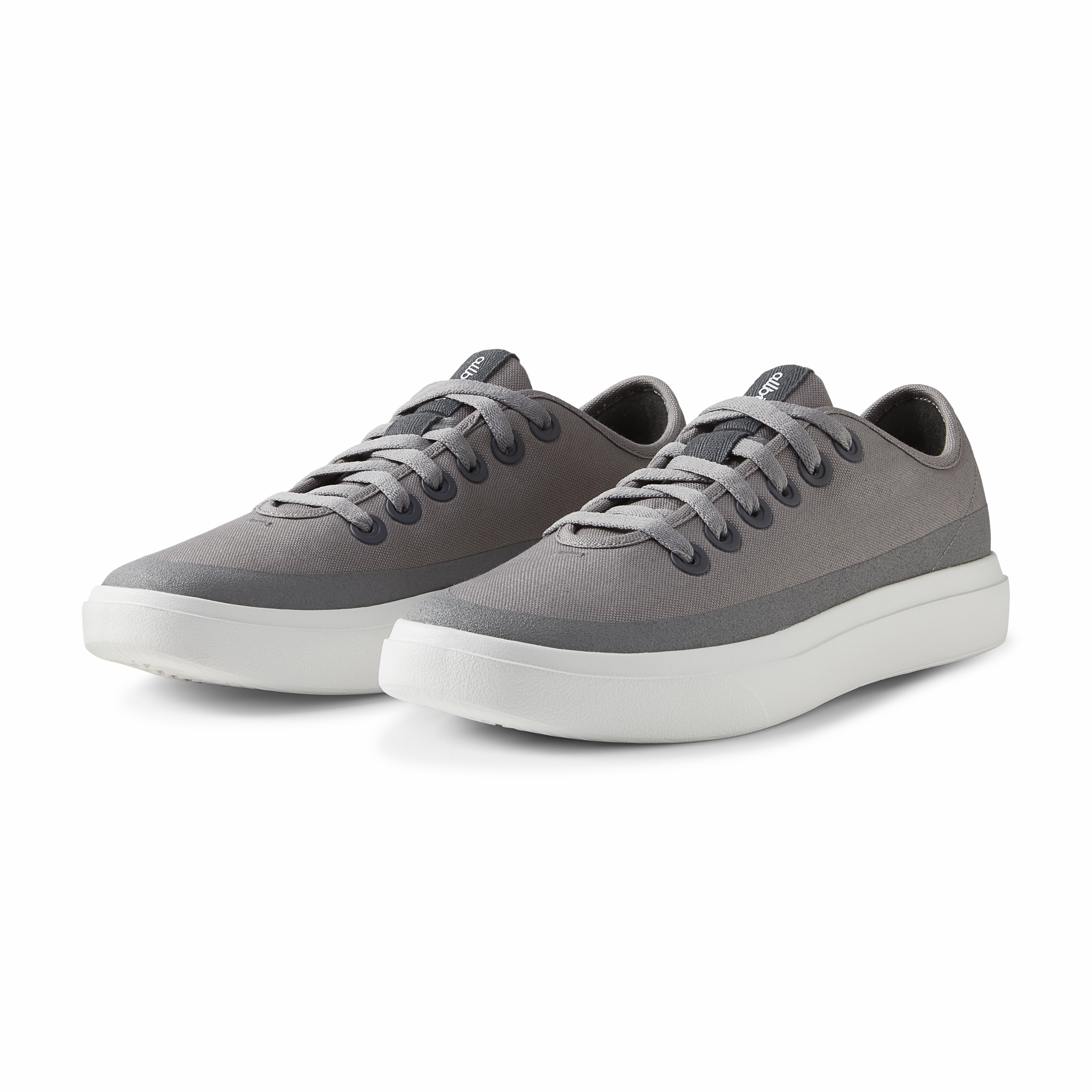 Men's Canvas Pipers - Medium Grey (Blizzard Sole) - 1 Best Casual Minimalist Shoes
