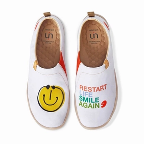 Smiley Canvas Women's Casual Shoes