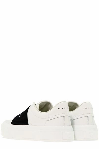 Slip On Bow Sneakers CITY SPORT LEATHER SLIP-ON SNEAKERS