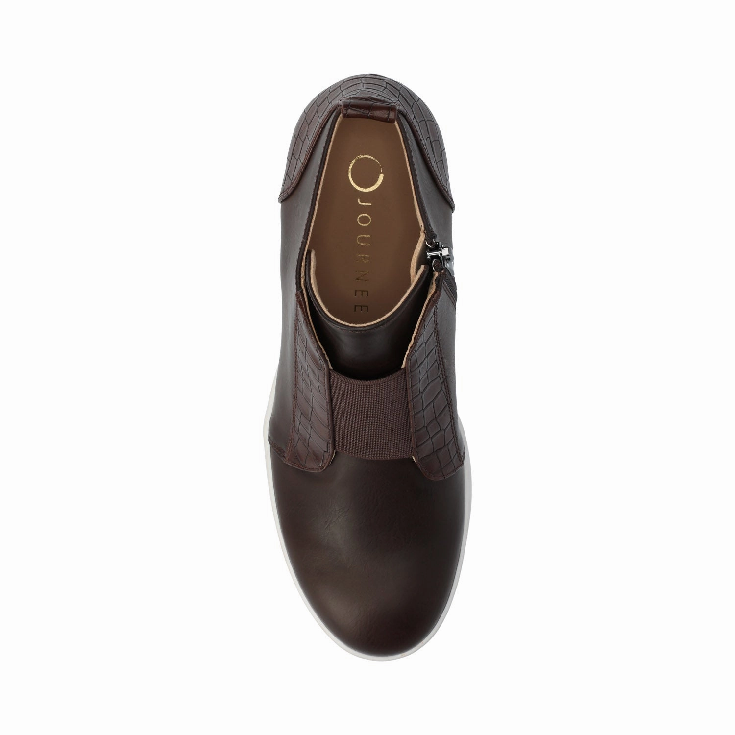 CLARA WEDGE SNEAKERS IN STATEMENT Keaci Slip Ons