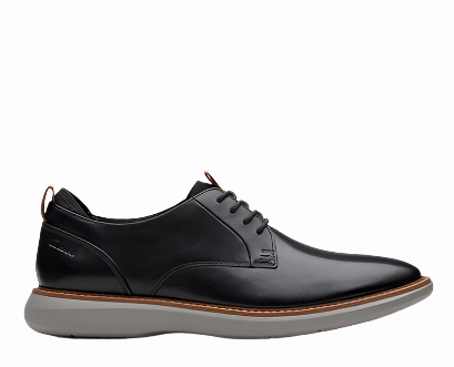 Clarks Men's Brantin Oxford - Black Gold Oxfords