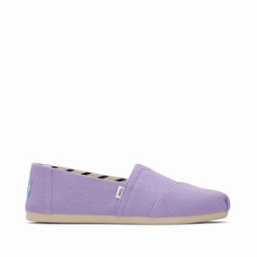 Classic Alpargata Vintage Purple Heritage Canvas Service Casual Shoes