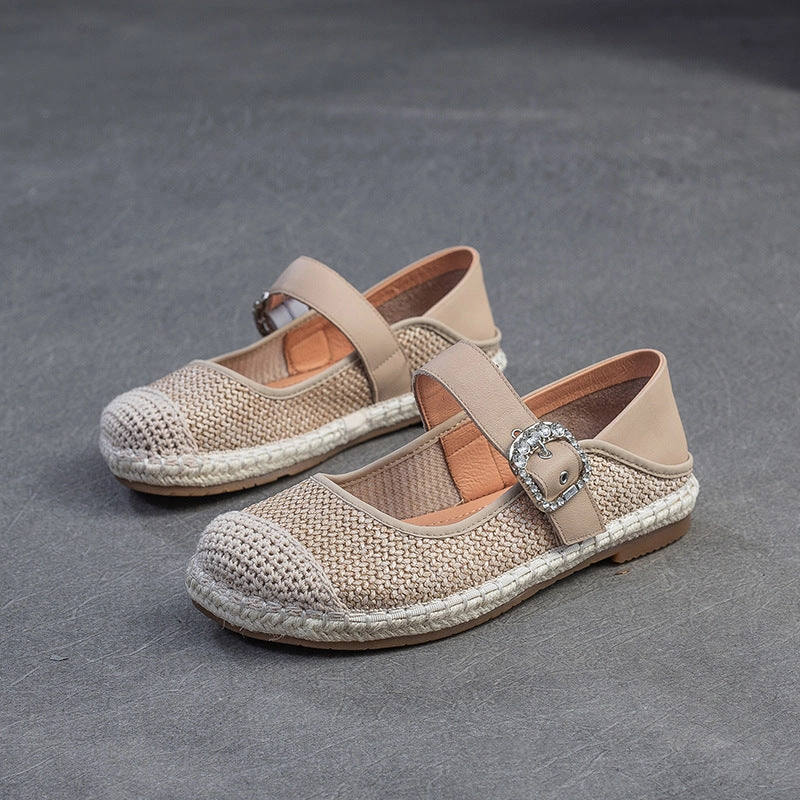 Women Minimalism Breathable Mesh Flat Casual Shoes Slip-on Shoes Casual