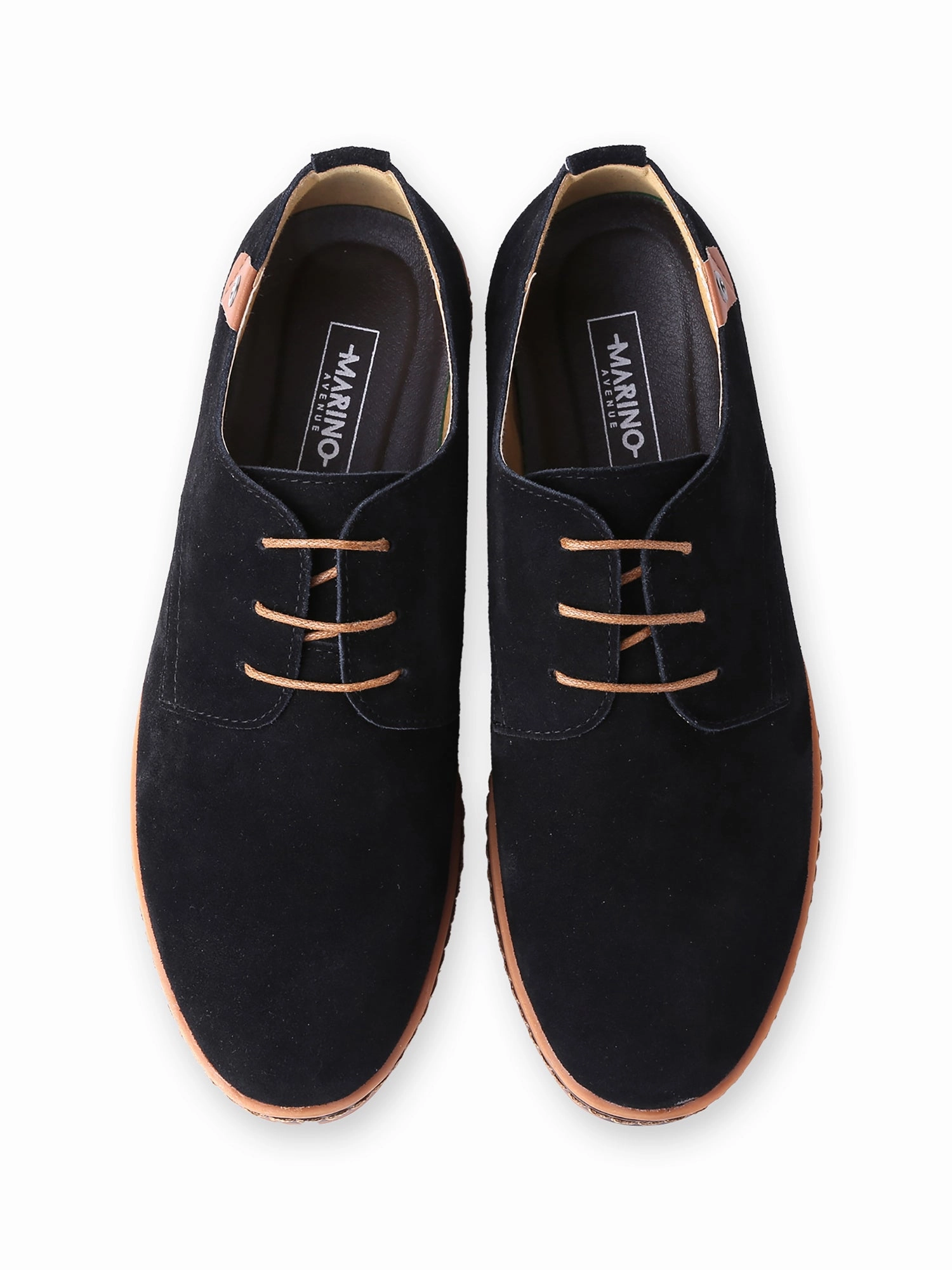 Classic Suede Oxford Shoes Slip Resistant Oxfords