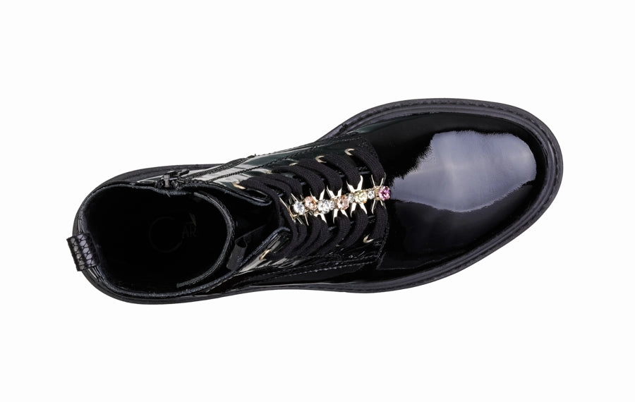 Don Lancia Black Pat Avriel Brogues