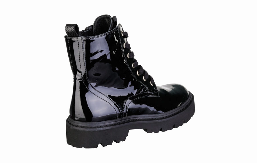 Don Lancia Black Pat Brogues With Tassels