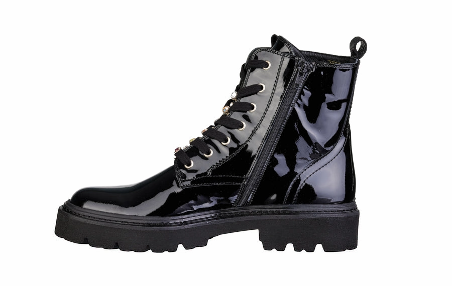 Don Lancia Black Pat Shilton Brogues