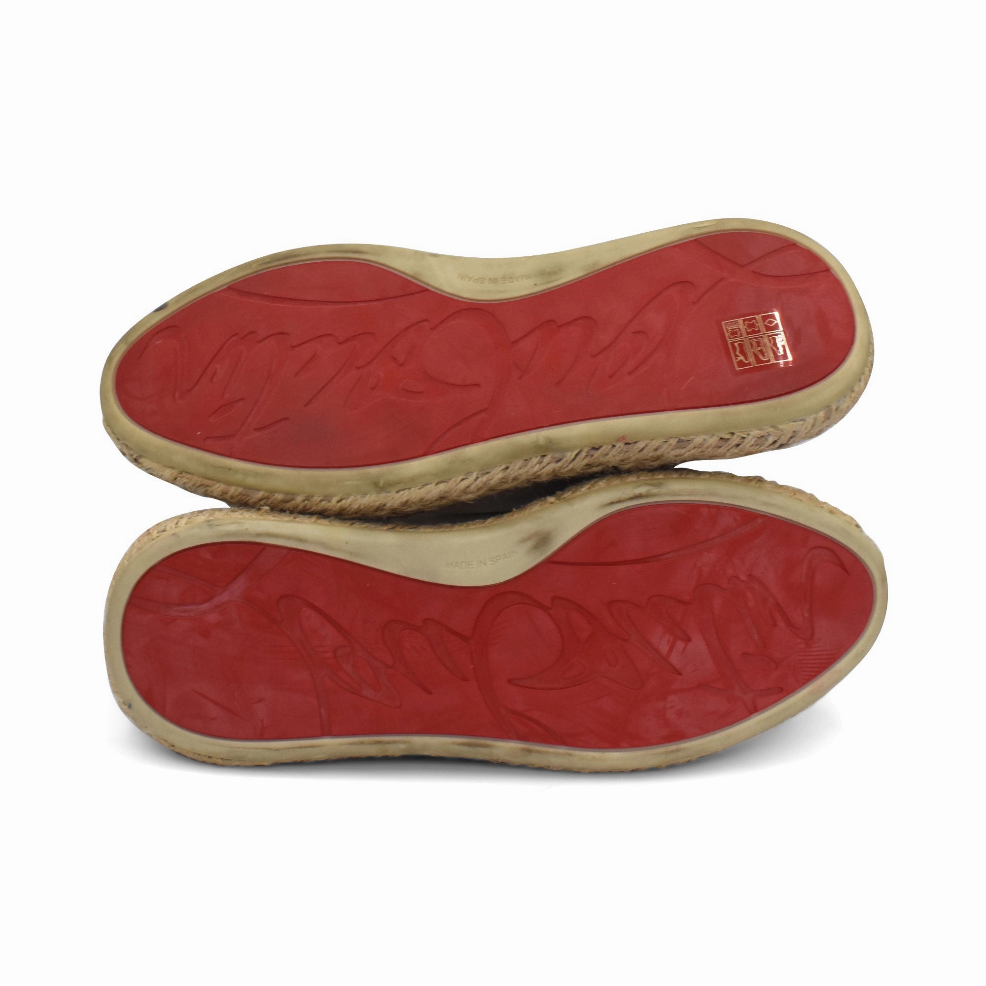 Christian Louboutin 'Espasneak' Sneakers - Women's 35 8053 Harvest Leather Casual Shoes