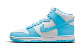 Nike Dunk High Blue Chill Nike Buckle Shoes