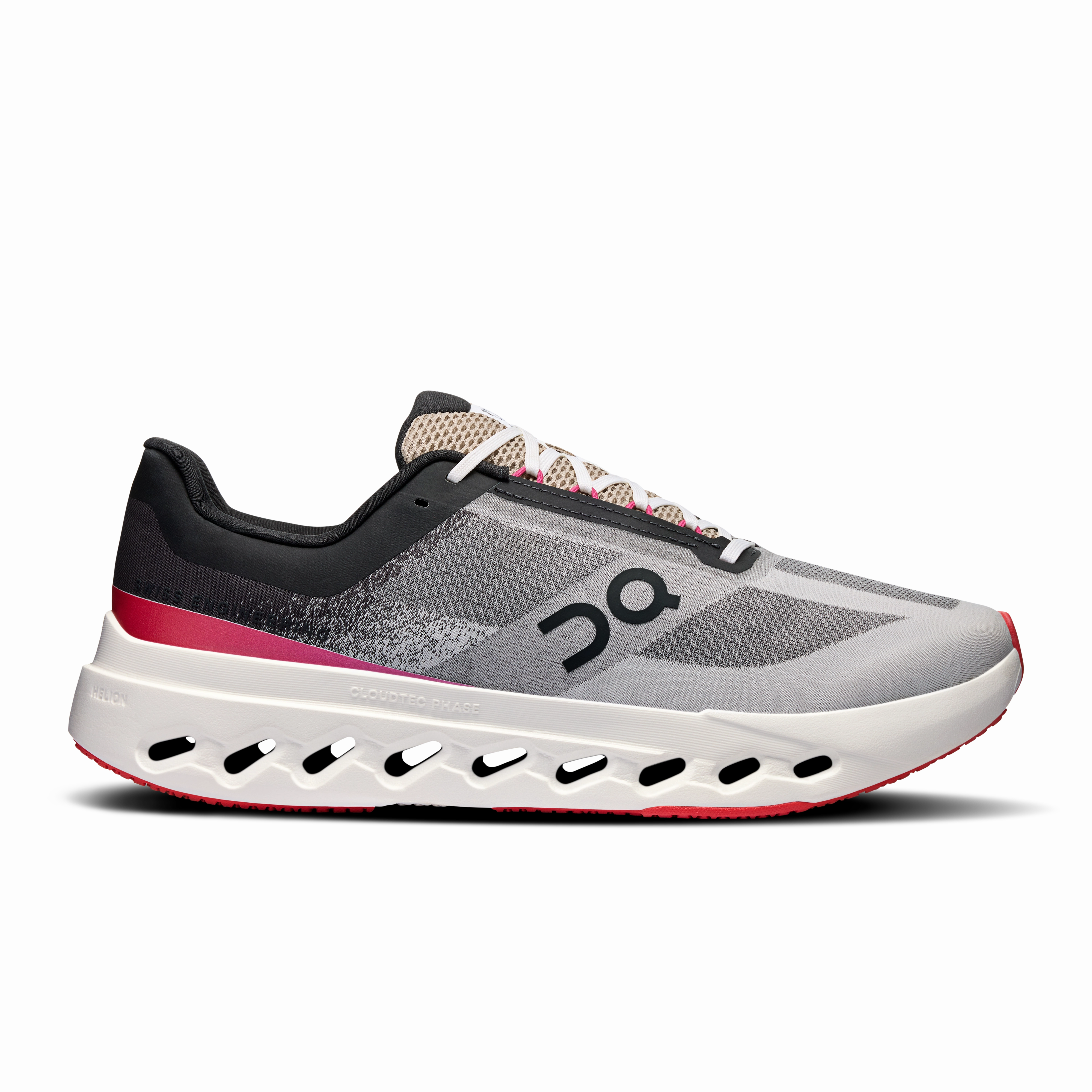 On Running Cloudsurfer Next Black White Dress Running Shoes