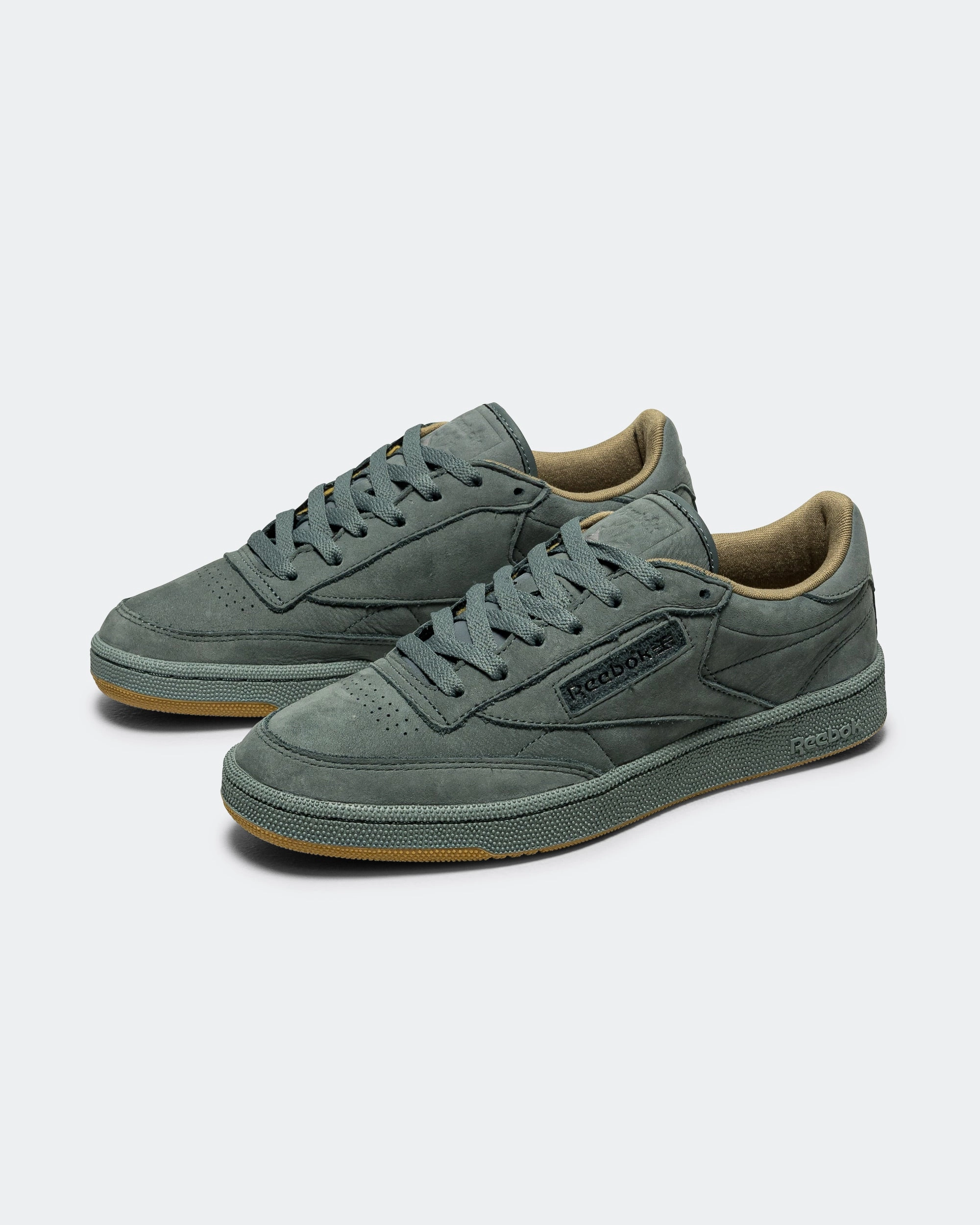 Formal Tennis Shoes Club C 85 Vintage - Dark Fog/Khaki Brown