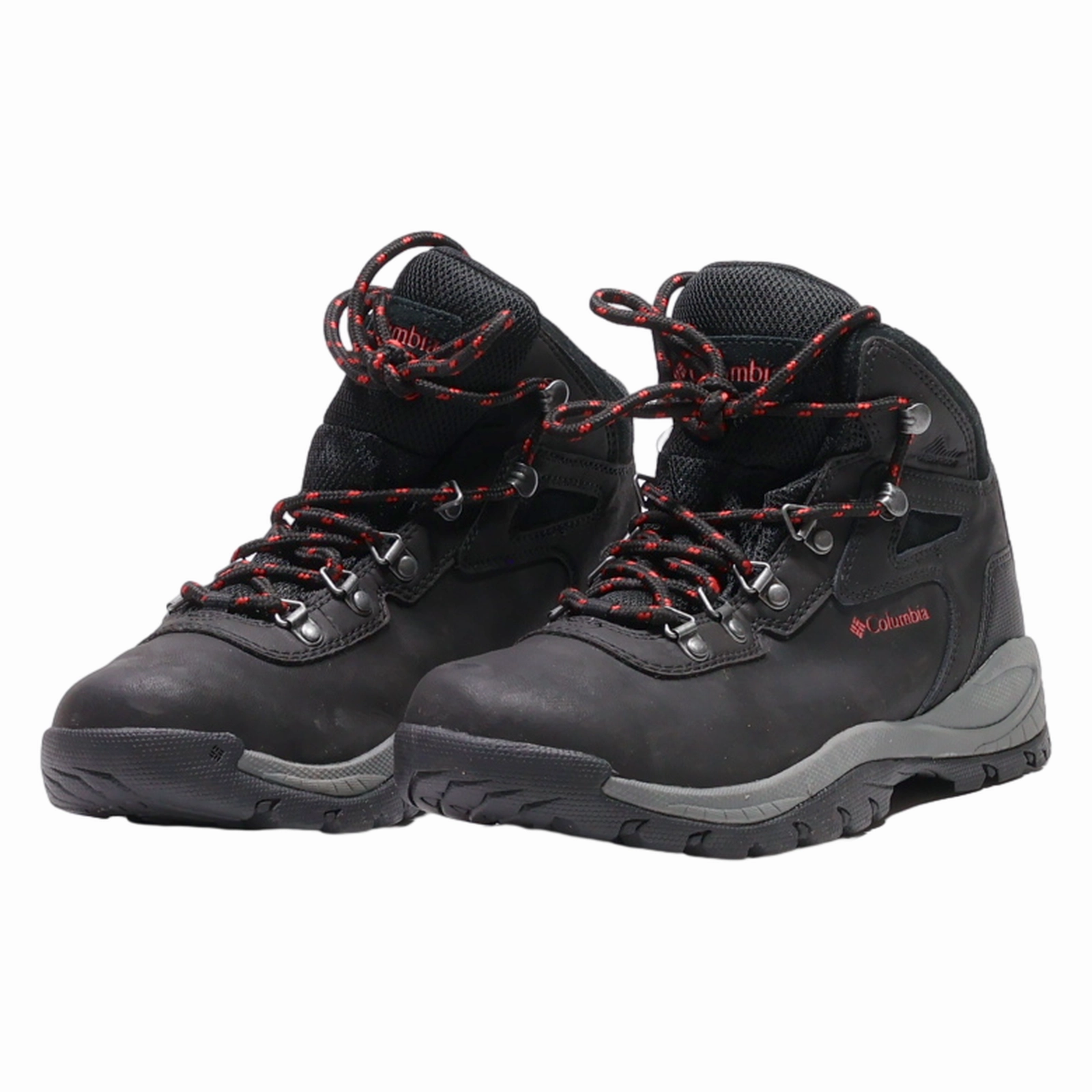 COLUMBIA Hiking Boots Black Synthetic Womens UK 7.5 Hiking Shoes For Achilles Tendonitis