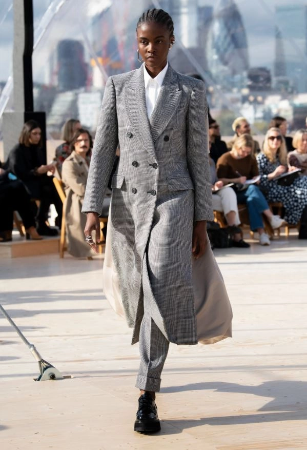 Faux Suede Lace Up Shoes Rave Derby Chunky, Black