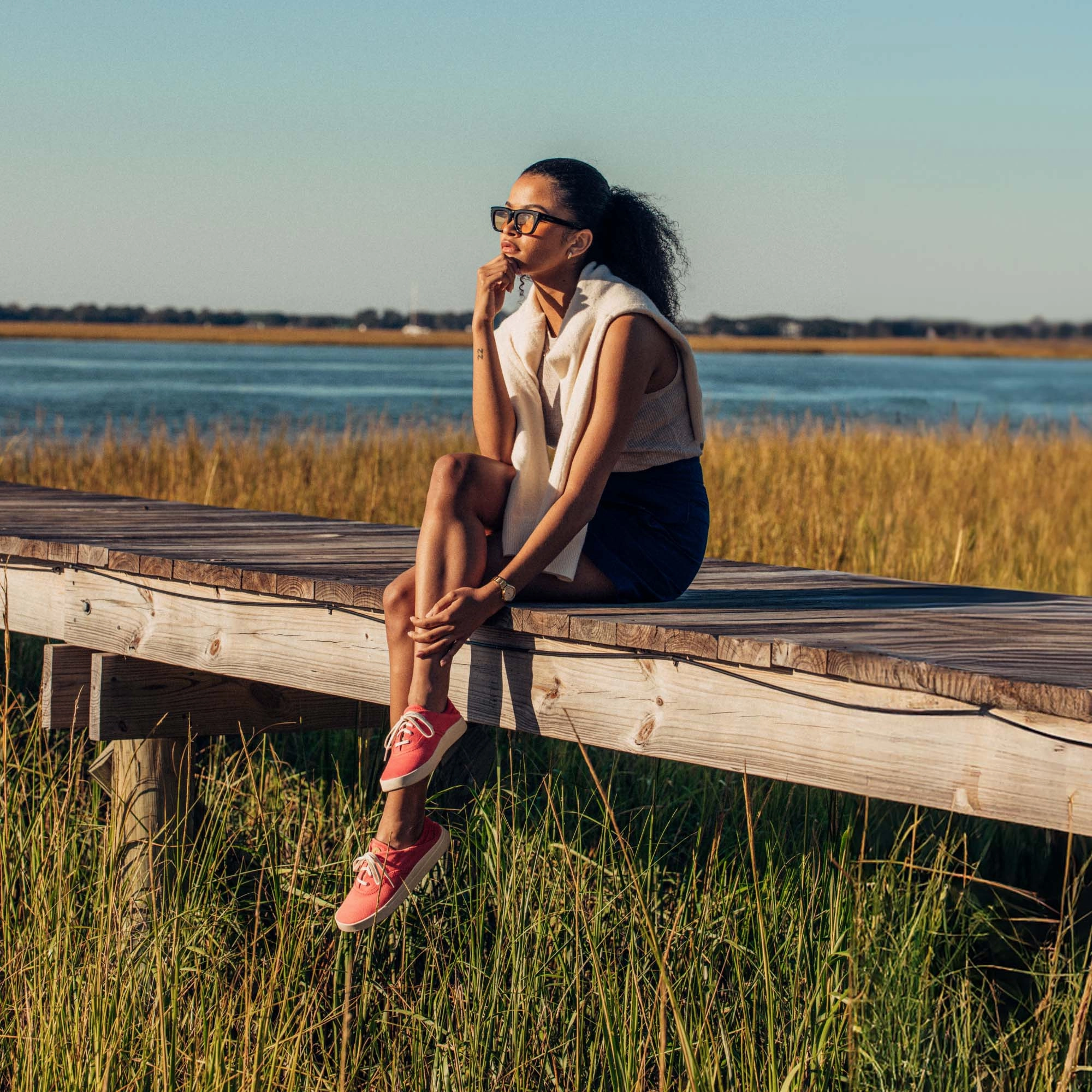 Kohu - Lehua Flower Nike Vapour Tennis Shoes